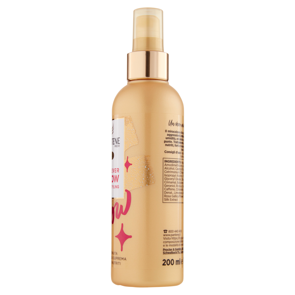 Pantene Pro-V Forever Glow Olio Styling 200 ml