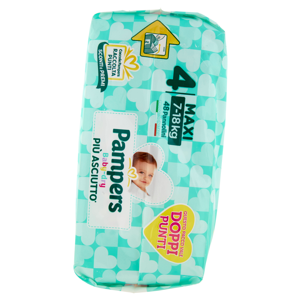 Pampers Baby-dry Maxi 24 + 24 pz