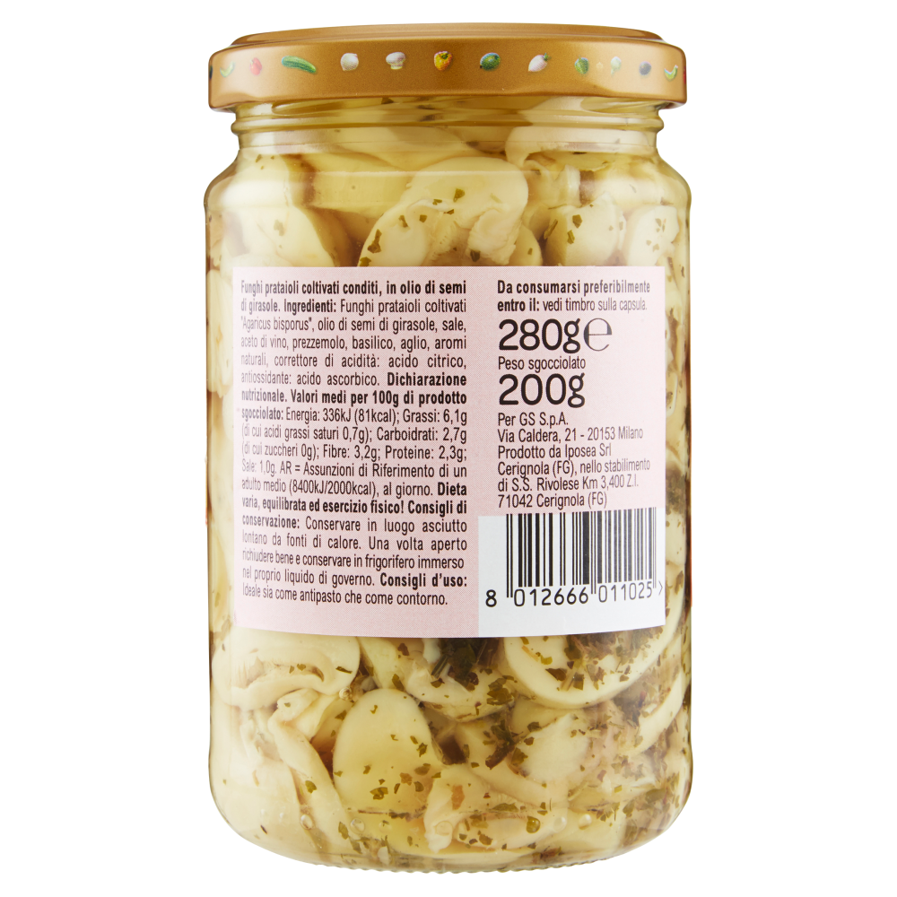 Carrefour Sottolio Funghi alla Paesana 280 g