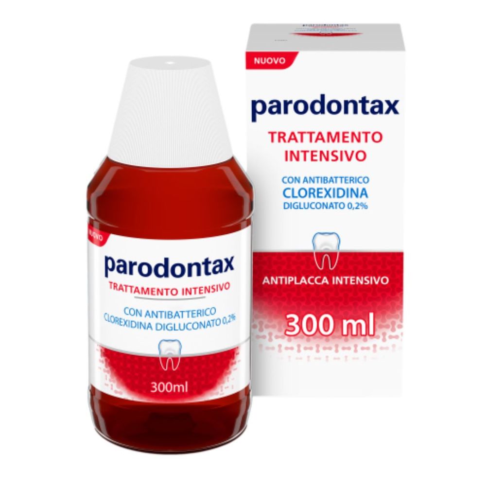 Parodontax Collutorio Clorexidina Trattamento Intensivo Antibatterico, 300ml