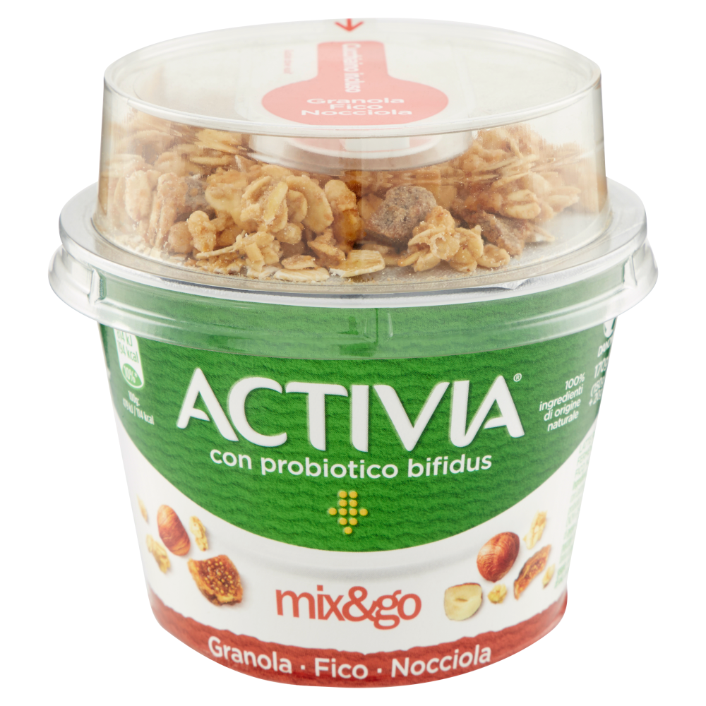 Activia mix&go Granola Fico Nocciola 170 g Carrefour
