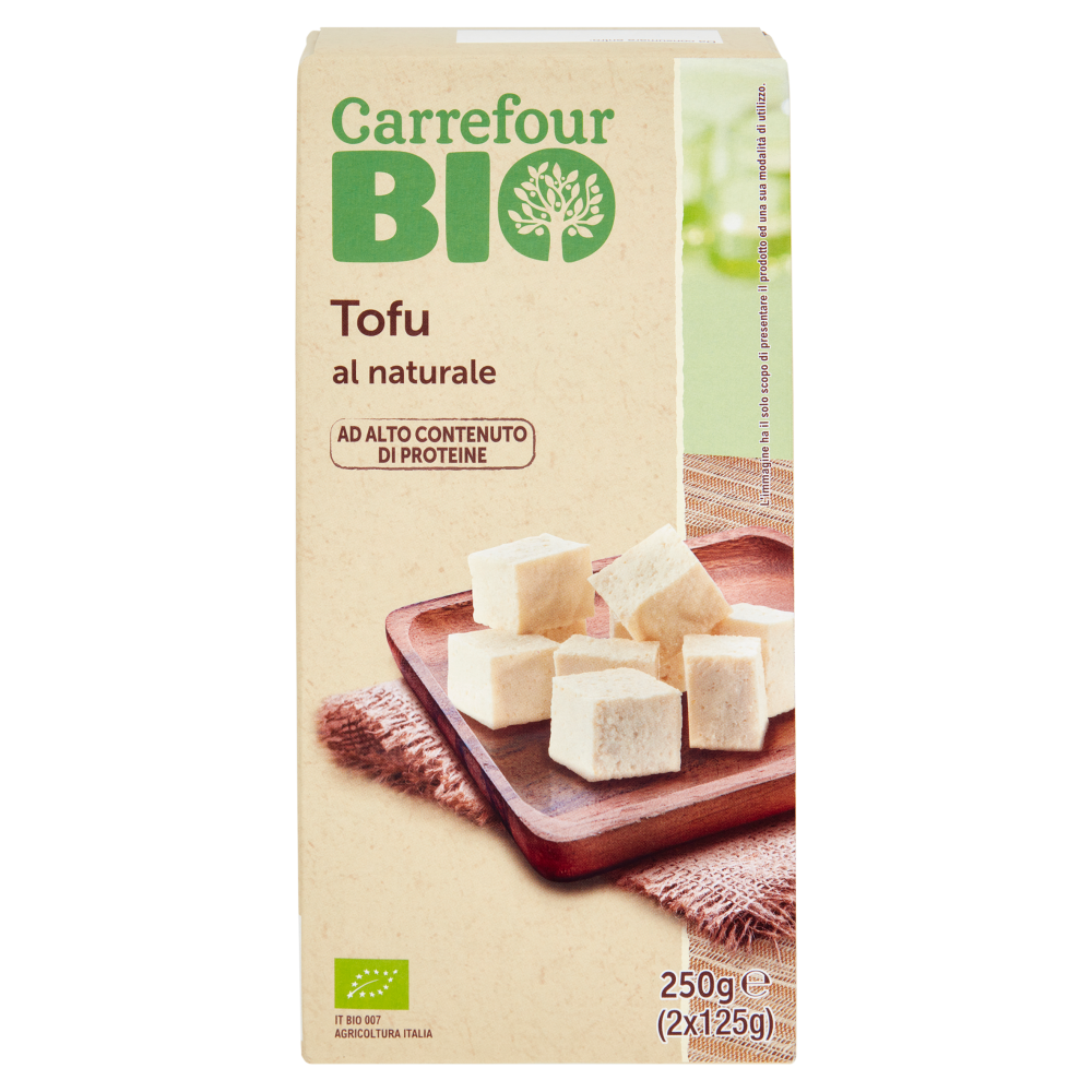 Carrefour Bio Tofu al naturale 2 x 125 g