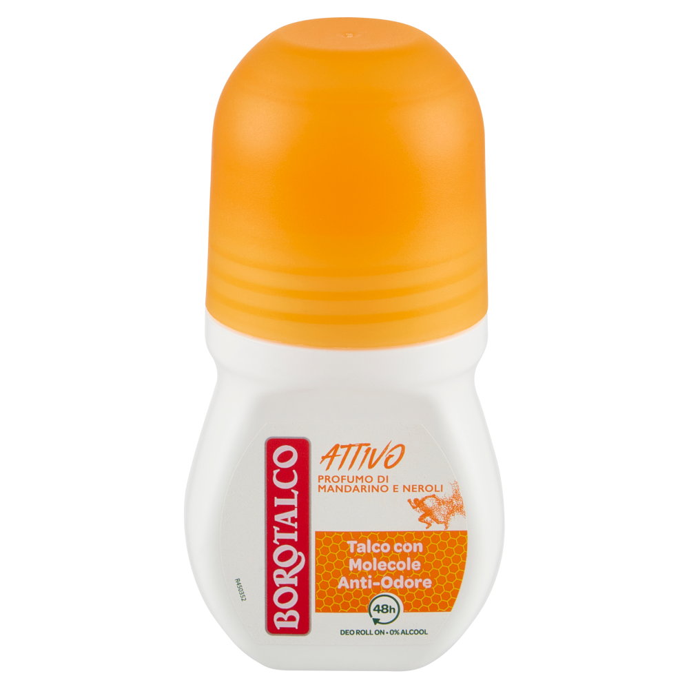 Borotalco Attivo Profumo di Mandarino e Neroli Deo Roll On 50 ml
