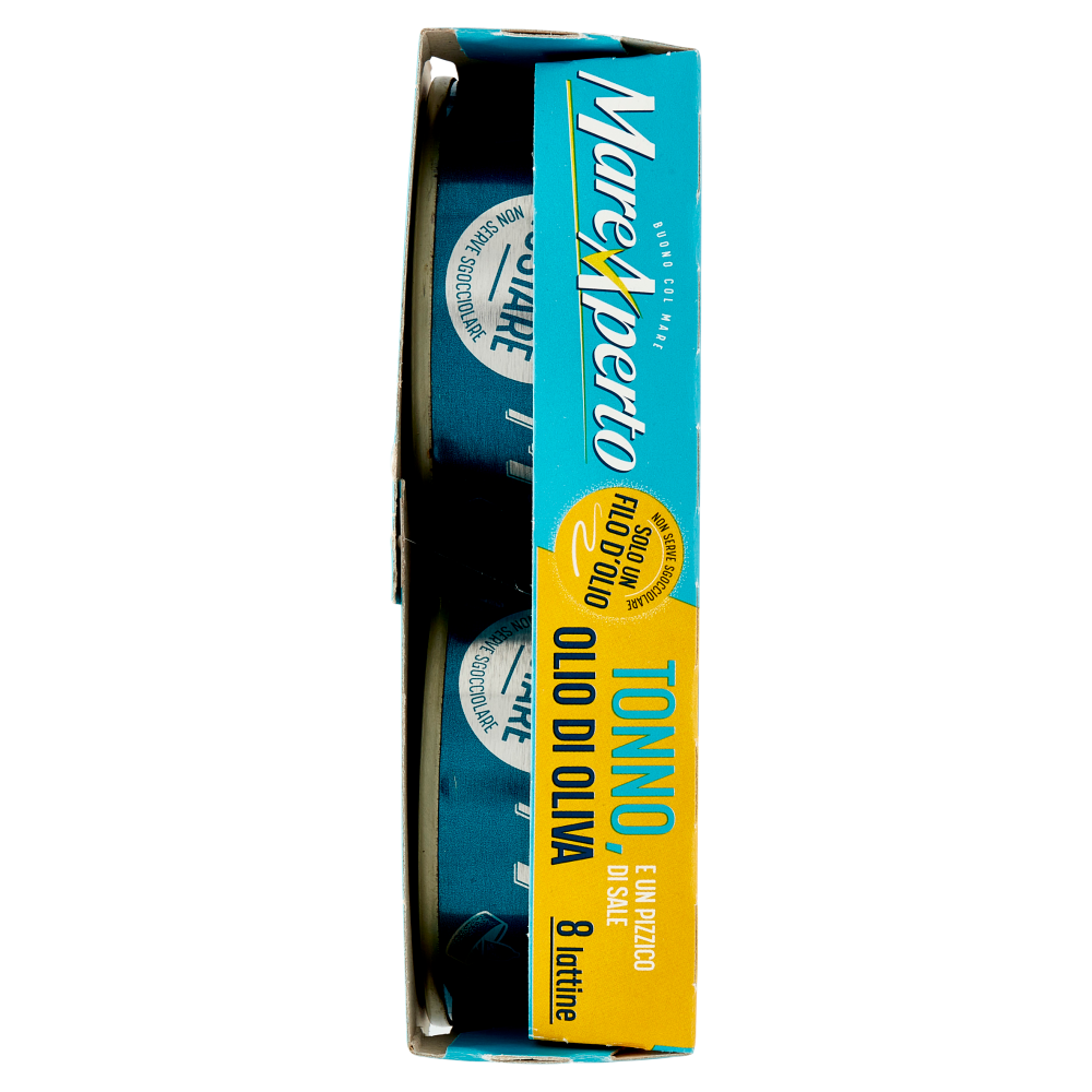 Mare Aperto Tonno con solo un filo d'olio d'oliva 8 x 60 g