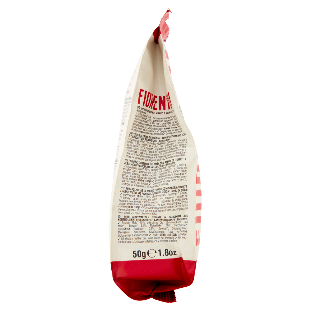 Fiorentini gli Originali Mais Snack Pomodoro & Basilico 50 g