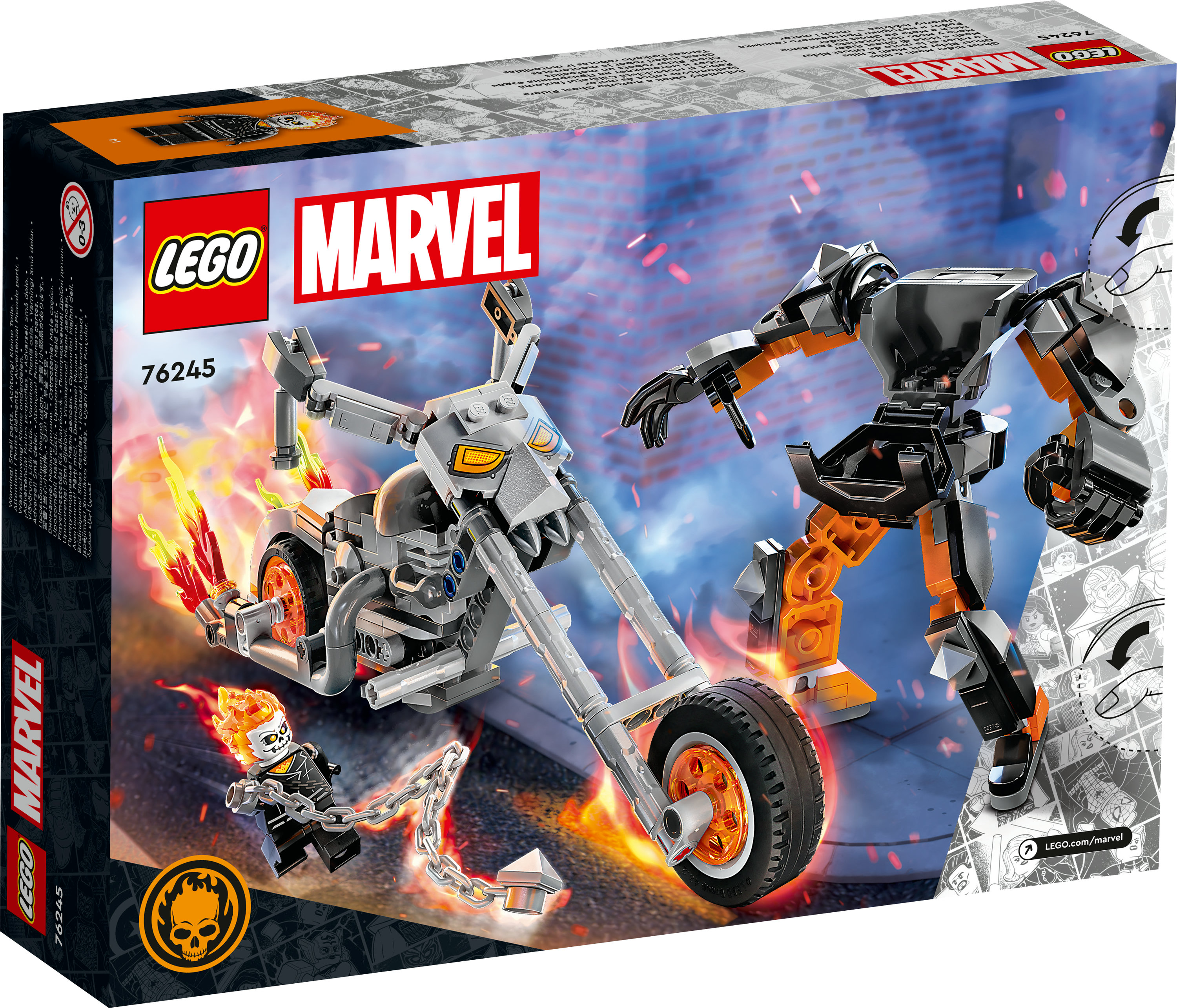 LEGO Marvel Super Heroes Mech e Moto di Ghost Rider