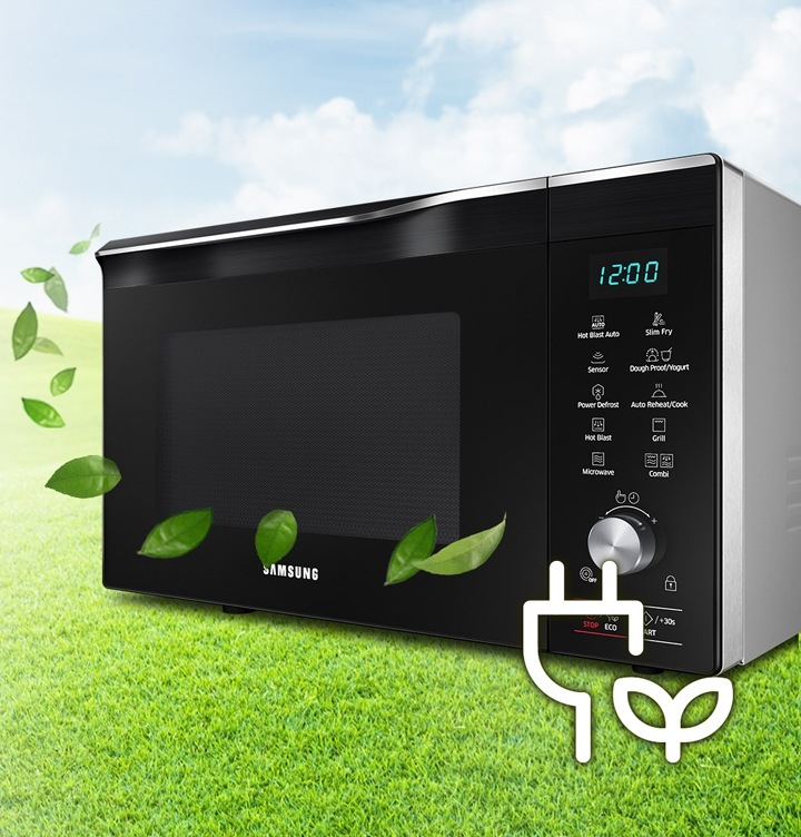 Samsung MC32K7055CT forno a microonde Superficie piana Microonde combinato  32 L 900 W Nero, Acciaio inossidabile | Carrefour