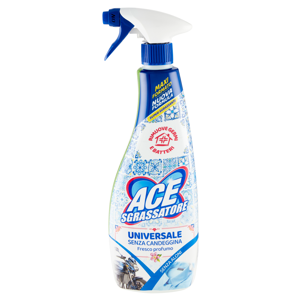 Ace Sgrassatore Universale Senza Candeggina Fresco profumo 800 ml