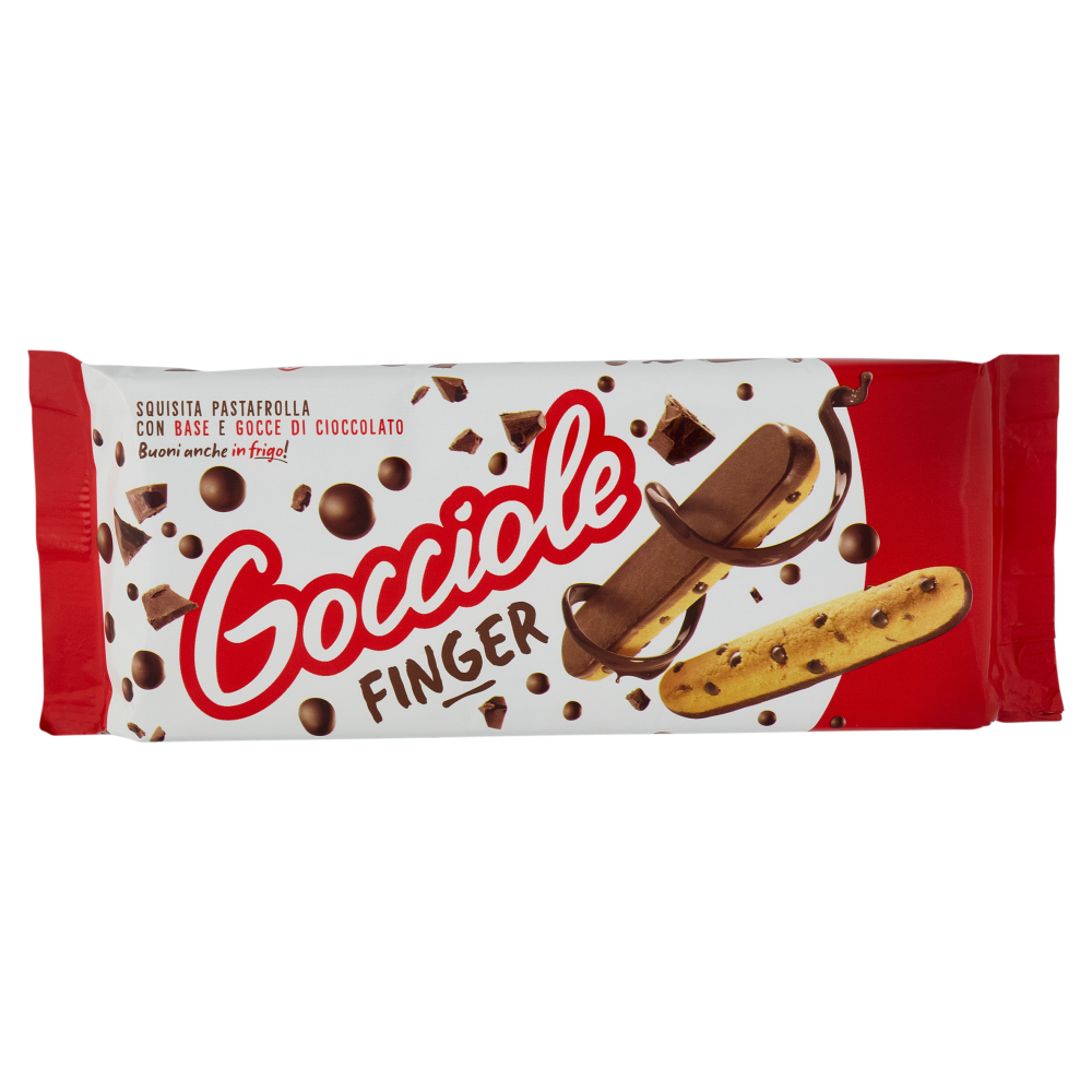 Pavesi Gocciole Finger Biscotti con Gocce di Cioccolato 120g