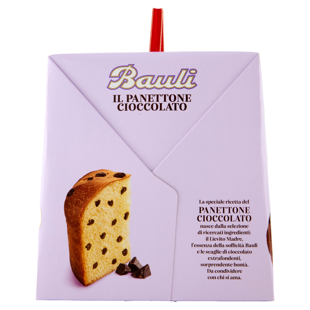Bauli il Panettone Cioccolato con Scaglie di Cioccolato 750 g