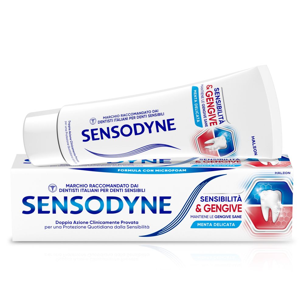 Sensodyne Sensibilità e Gengive, Dentifricio Denti e Gengive Sane, 75ml