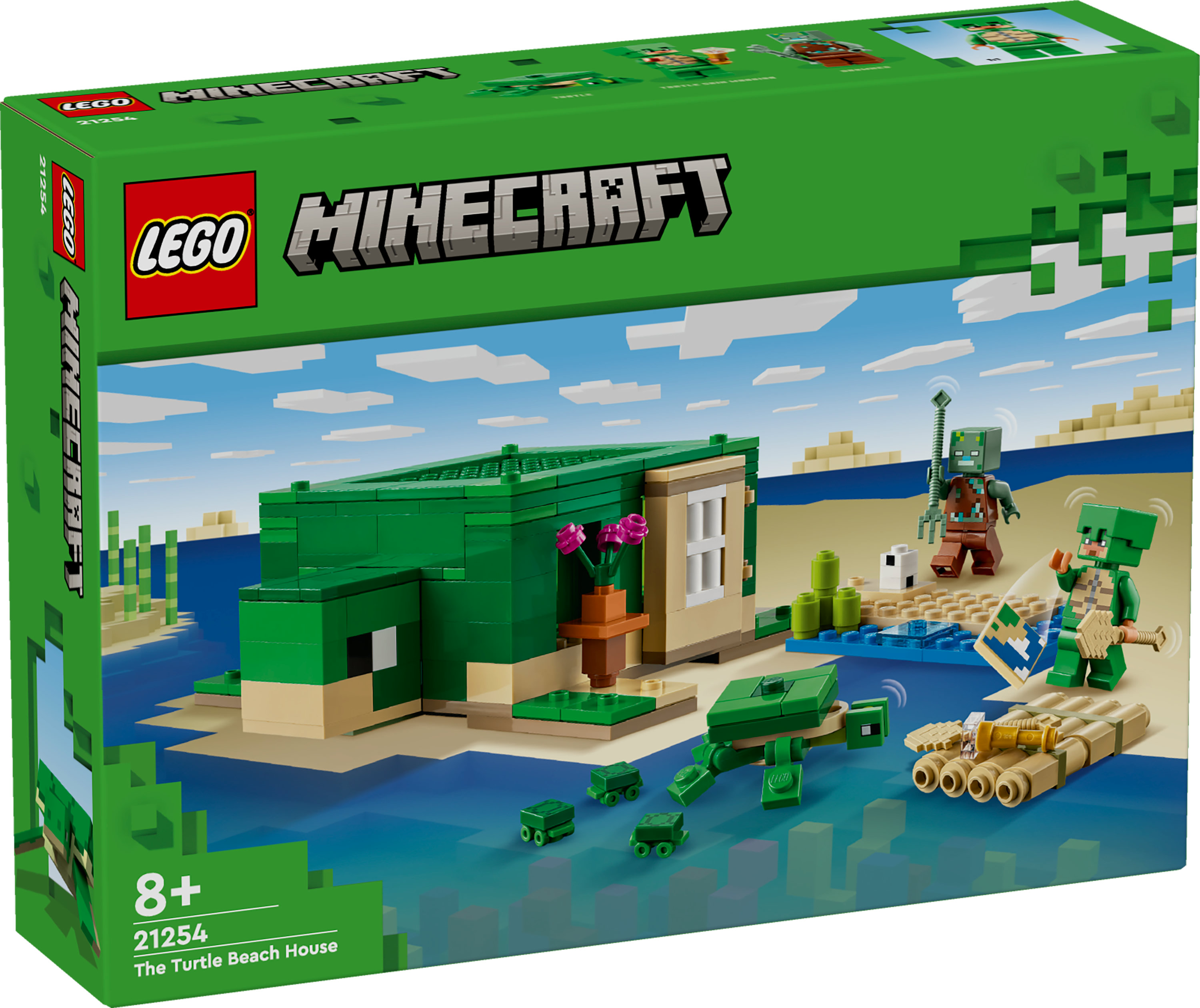 LEGO Minecraft Beach House della tartaruga