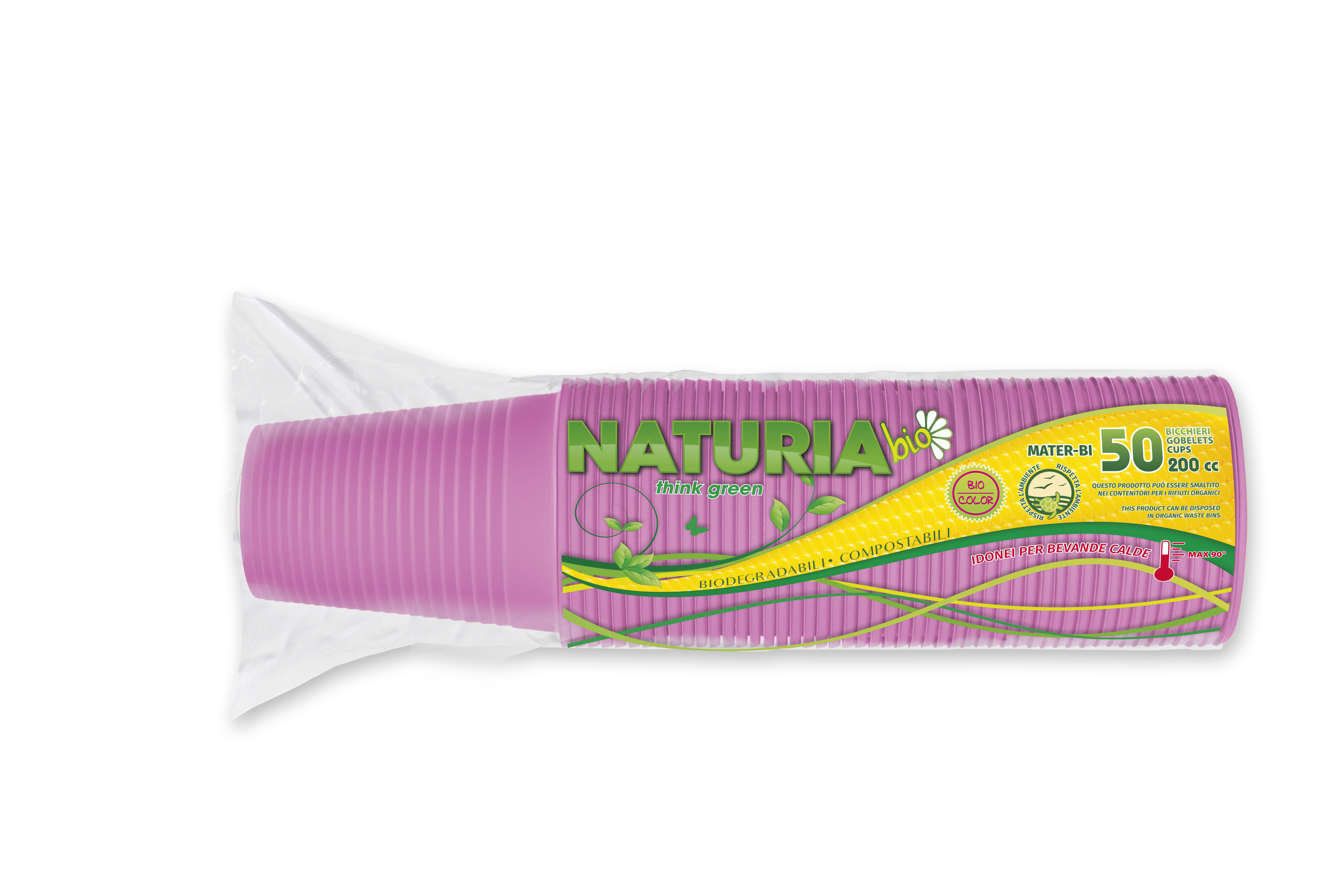 Aristea Bicchieri 200cc MTB NAT-BIO FUCSIA