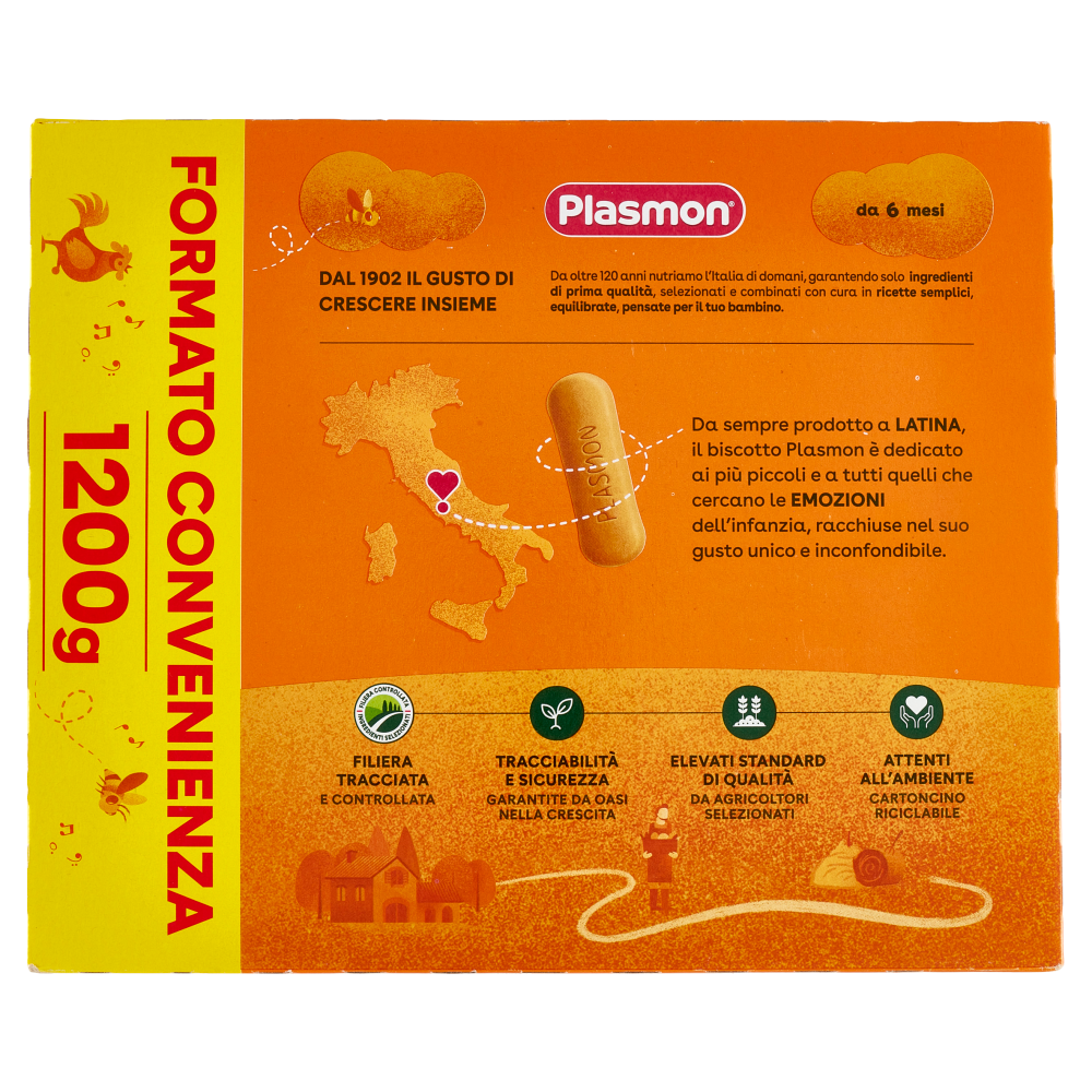 Plasmon il Biscotto 1200 g