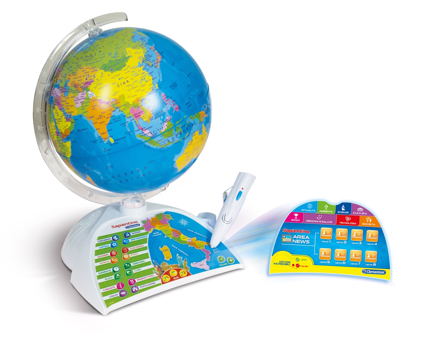 Clementoni esplora mondo real Time