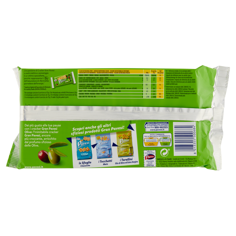 Gran Pavesi il Cracker Olive 280g