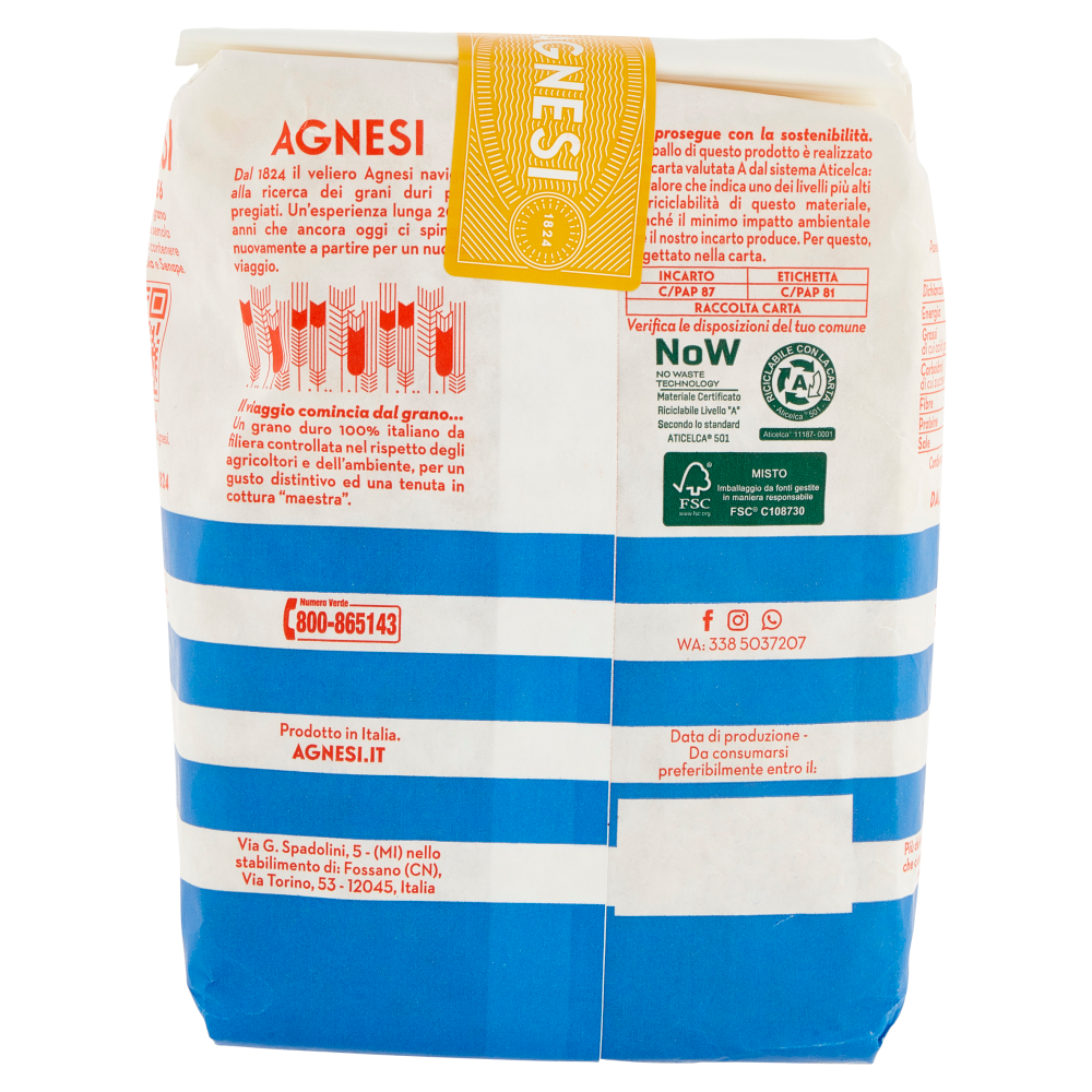 Agnesi Eliche N&deg; 56 500 g