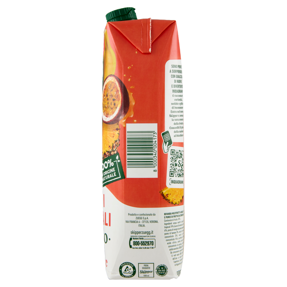 Zuegg Skipper Frutti Tropicali Intenso 1000 ml