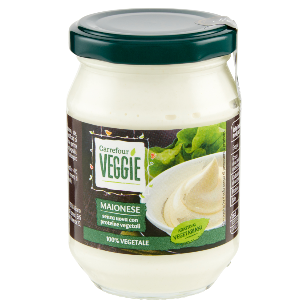 Carrefour Veggie Maionese 100% Vegetale 180 g