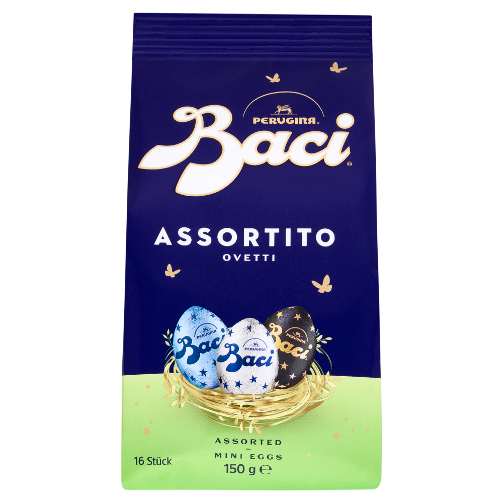 BACI PERUGINA Ovetti Cioccolato Assortiti Sacchetto 150g