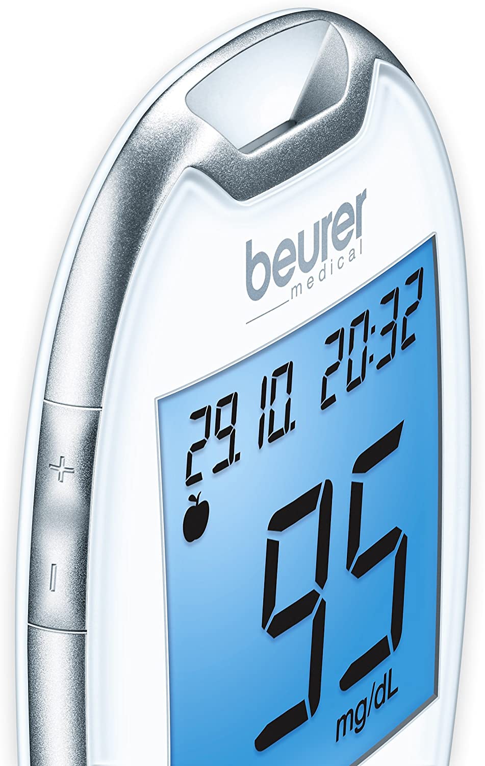 Beurer GL 44 - Glucometro (mg/dl), colore: Bianco
