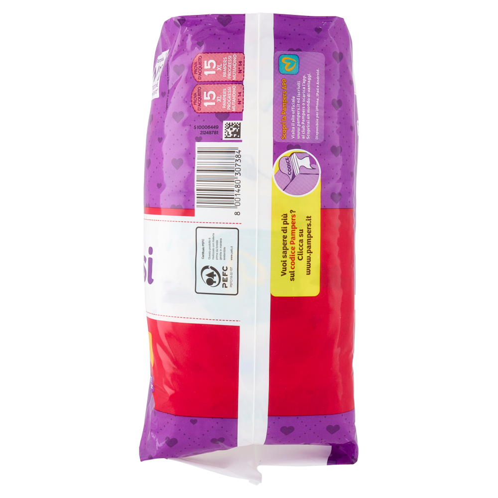 Pampers Progressi Mutandino XL 15 + 15 pz
