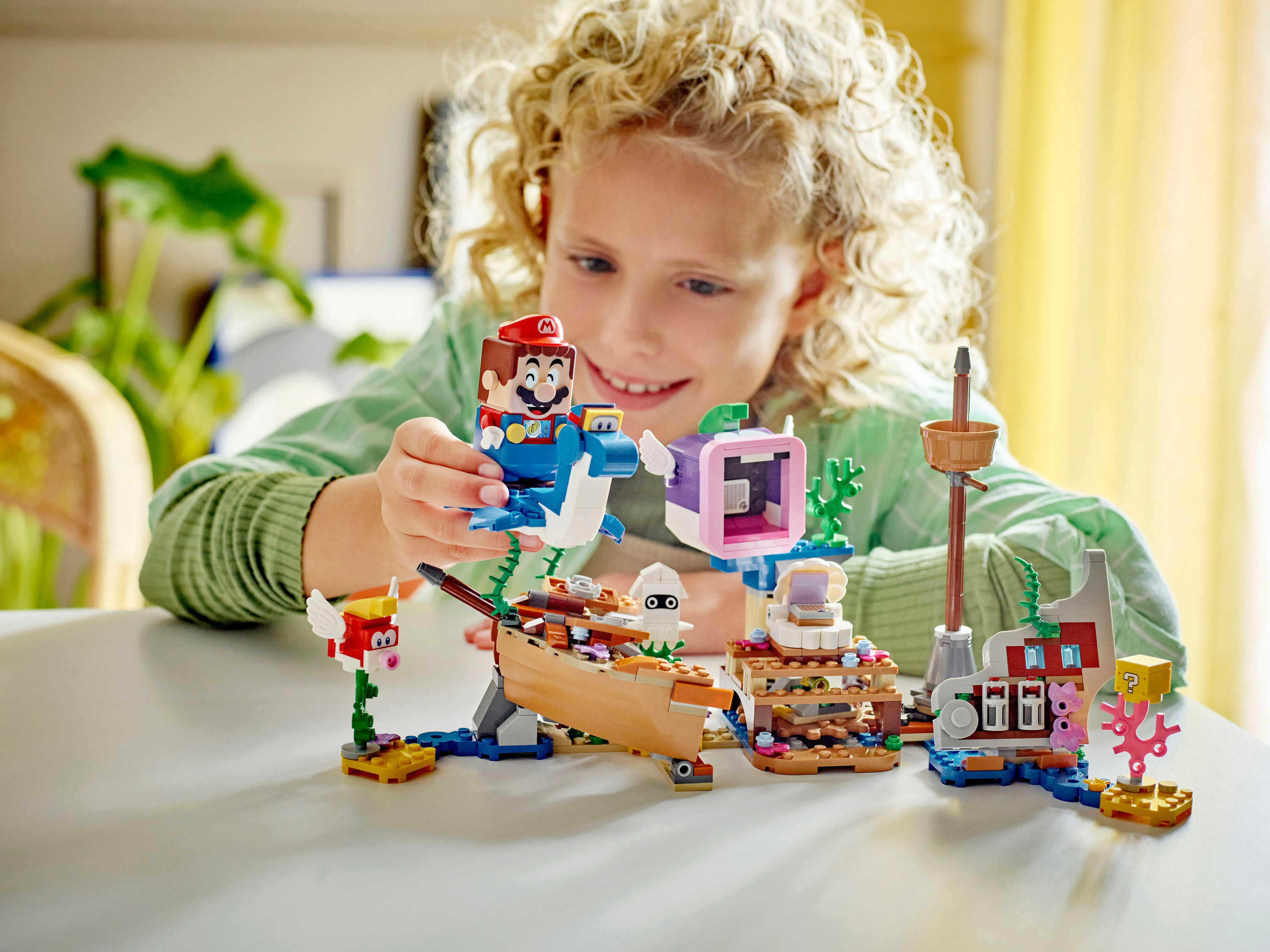 LEGO Super Mario Pack di espansione Il veliero sommerso di Dorrie