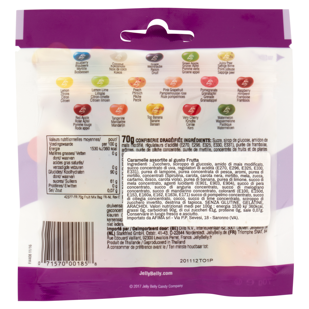 Jelly Belly Fruit Mix Jelly Beans 70 g