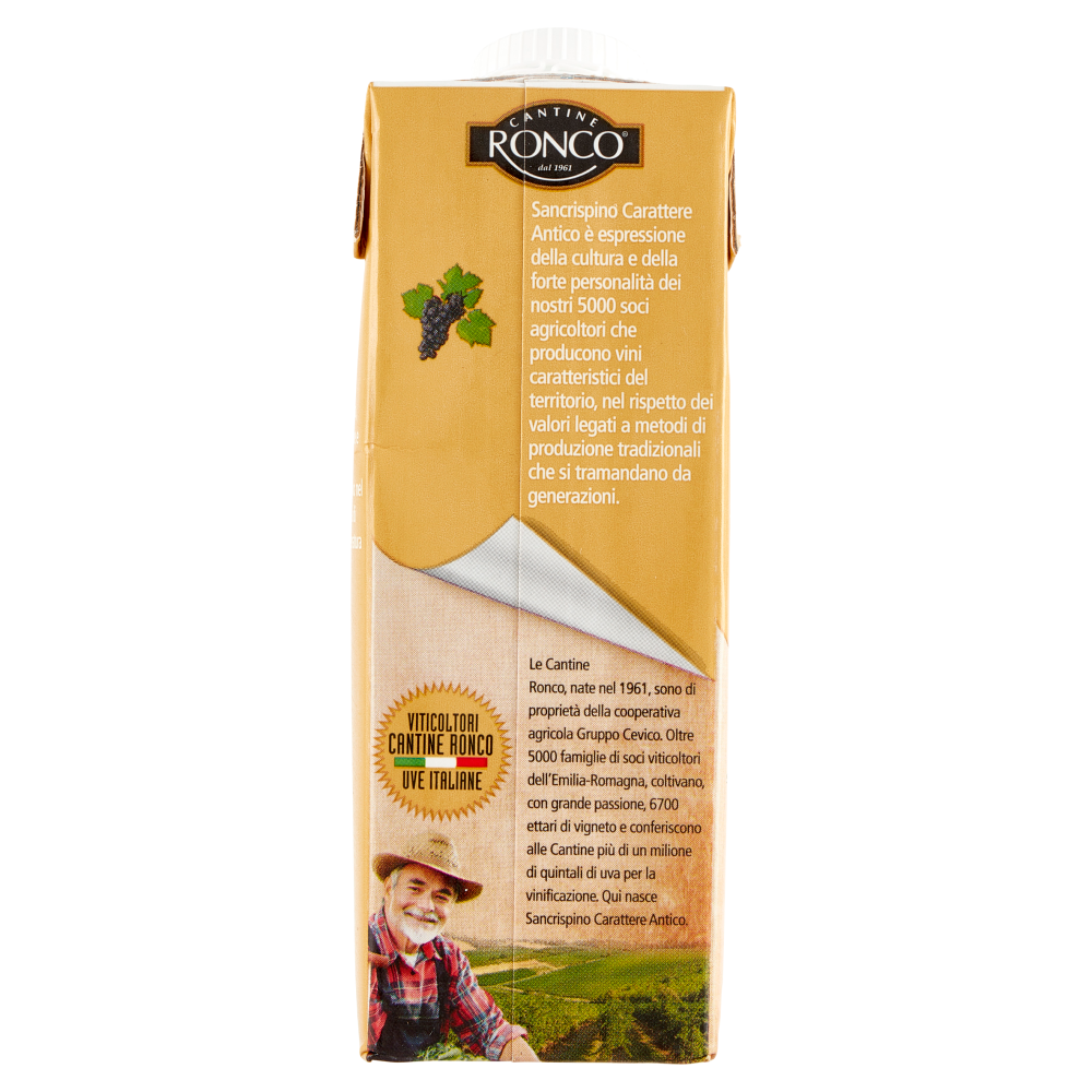 San Crispino Carattere Antico Pinot bianco Chardonnay Rubicone I.G.T. 250 ml