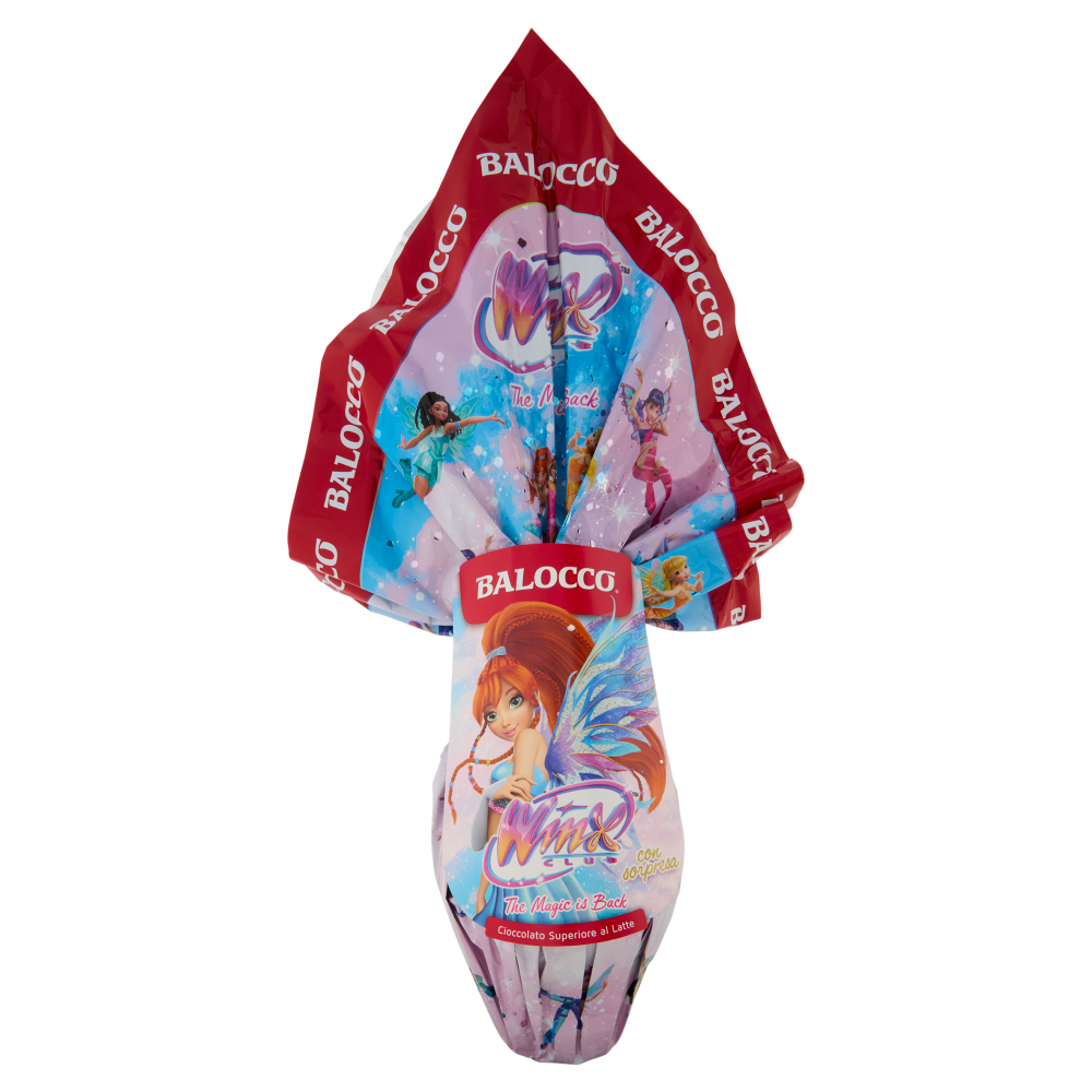 Balocco Uovo Cioccolato Superiore al Latte Winx Club 240 g