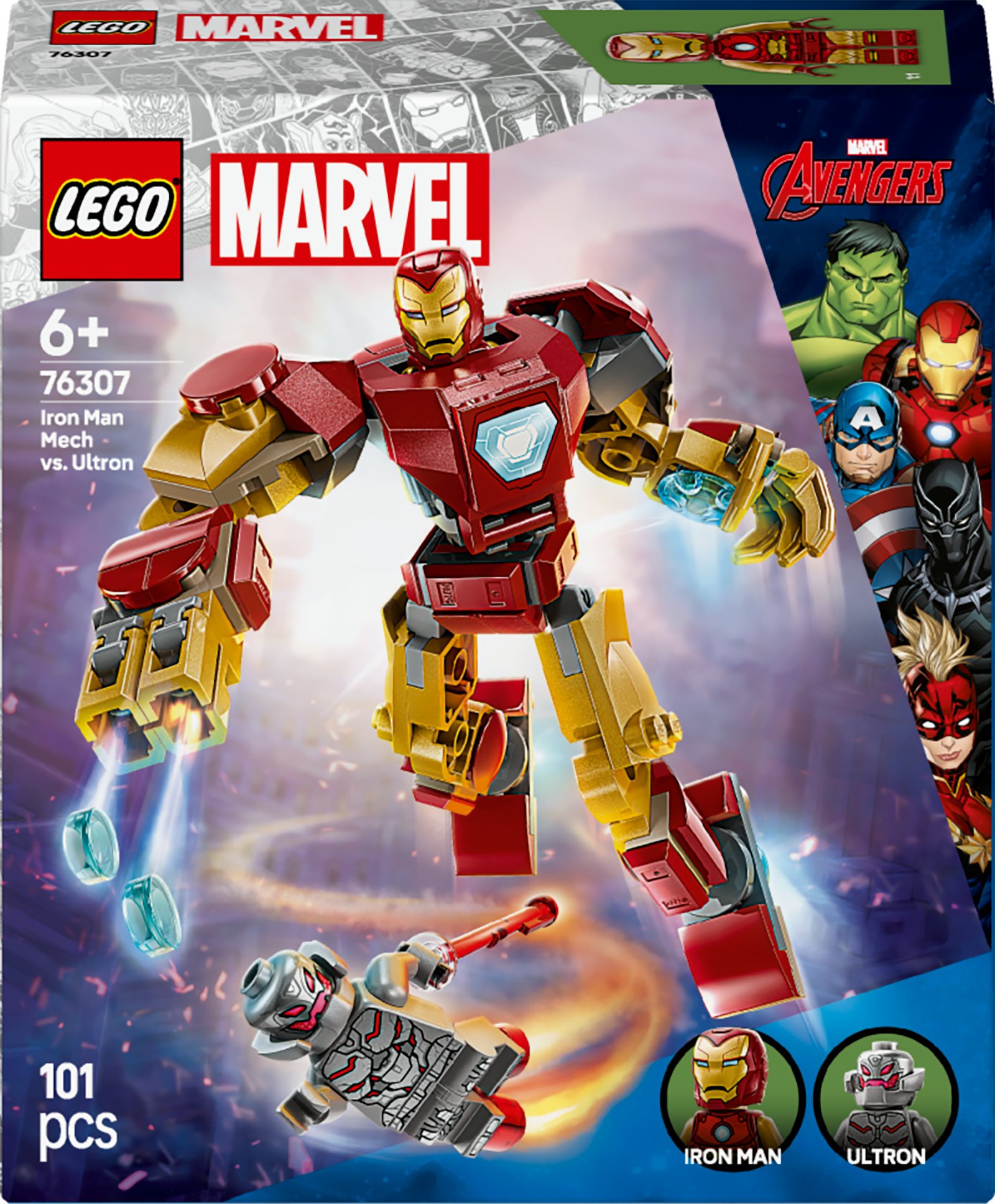 LEGO Mech di Iron Man contro Ultron