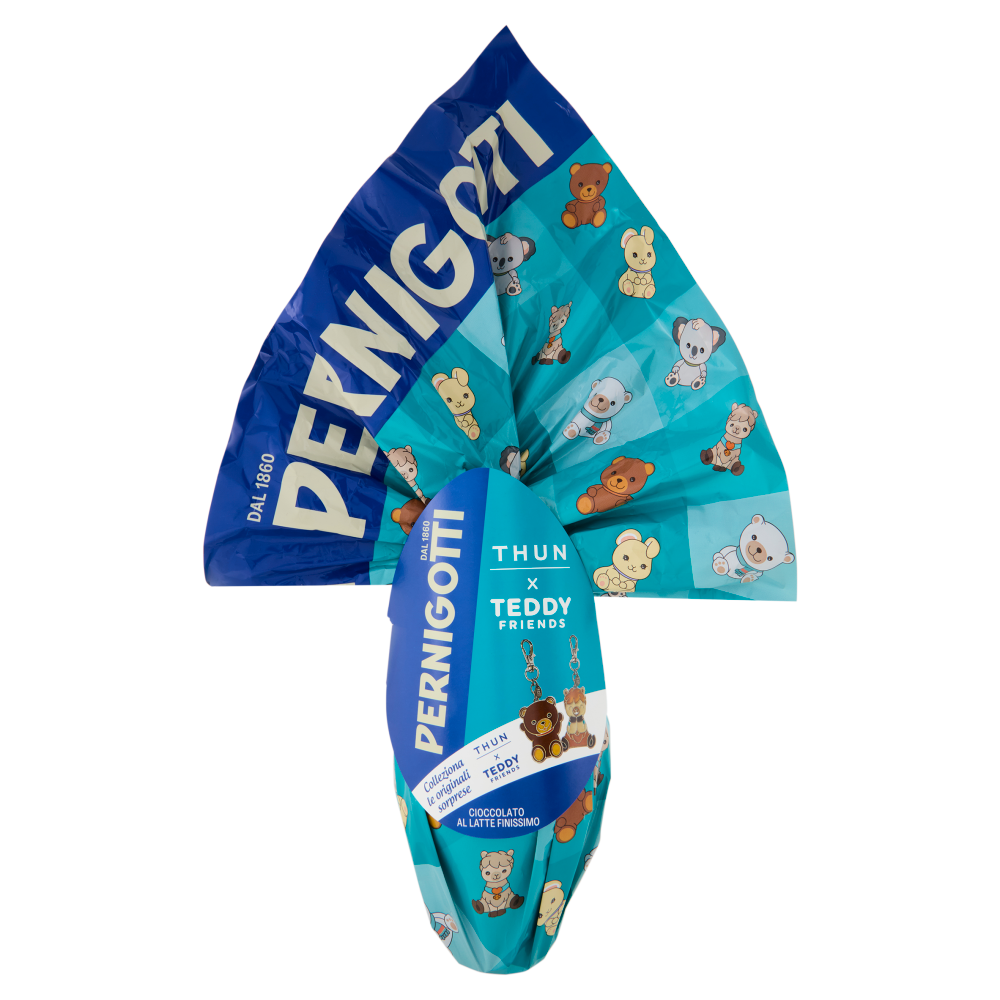Pernigotti Uovo Cioccolato al Latte Finissimo Thun x Teddy Friends 240 g
