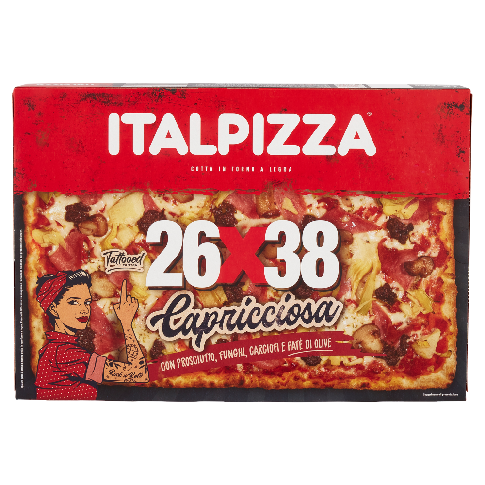 Italpizza 26x38 Capricciosa 585 g