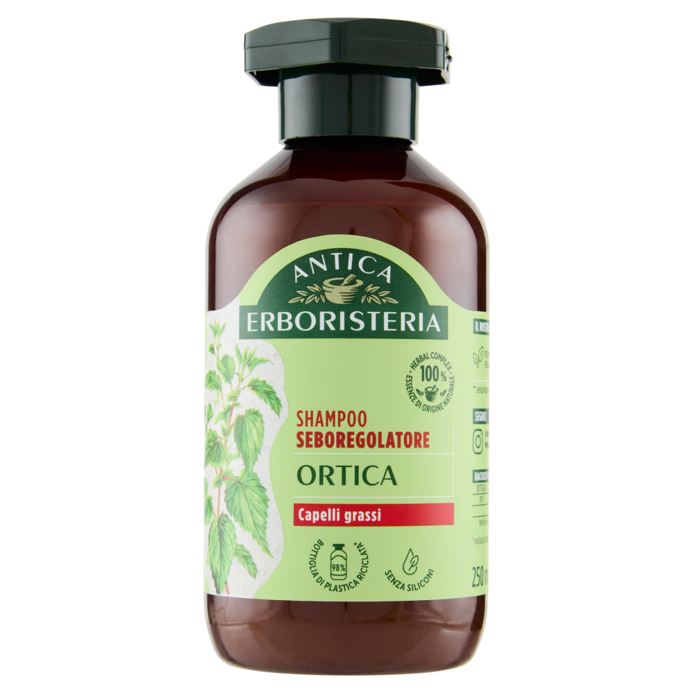 Antica Erboristeria Shampoo Seboregolatore Ortica Capelli grassi 250 ml