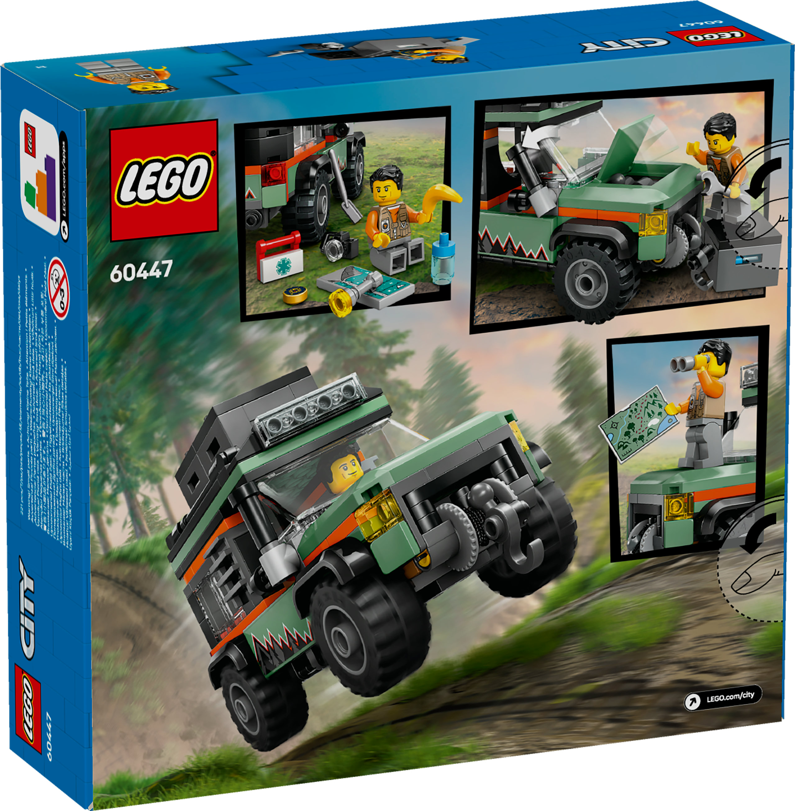 LEGO City Fuoristrada di montagna 4x4