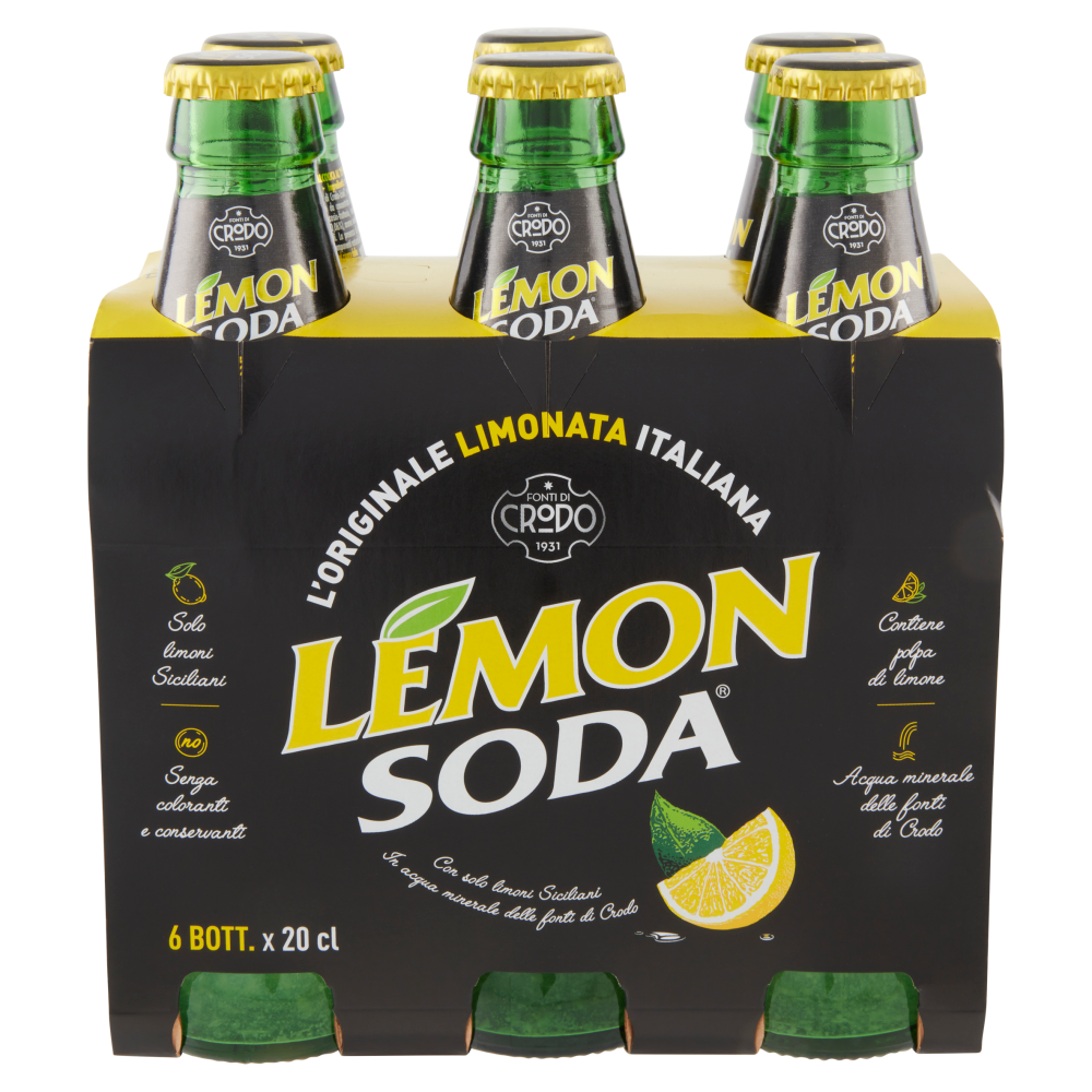 Lemonsoda 6 x 20 cl