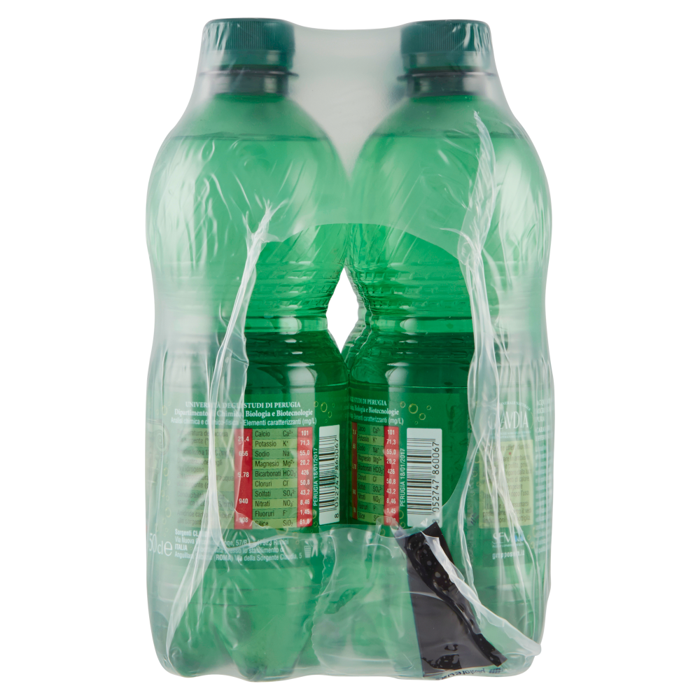 Clavdia Effervescente Naturale 6 x 50 cl