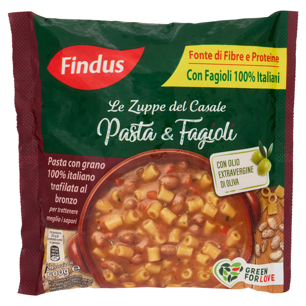 Findus Le Zuppe del Casale Pasta e Fagioli 500 g