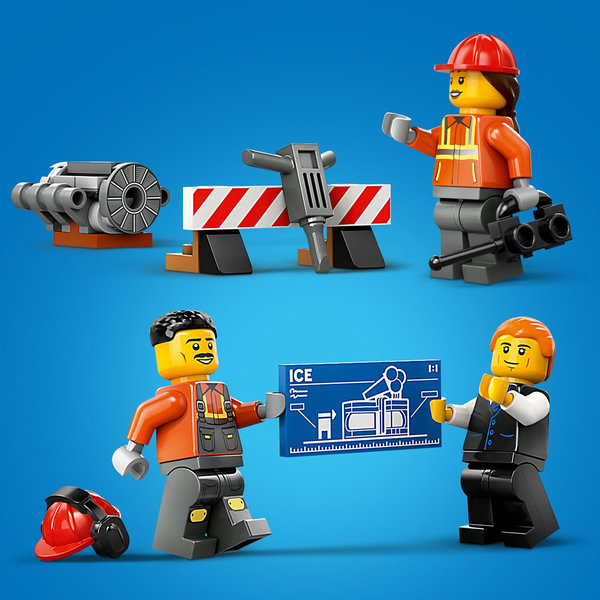 LEGO City Escavatore da cantiere giallo