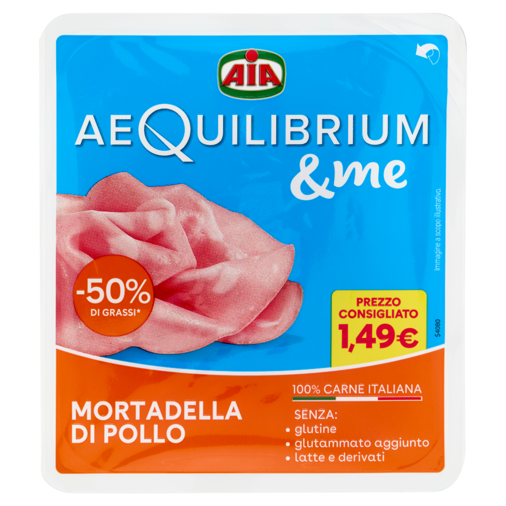 Aia aeQuilibrium & me Mortadella di Pollo 60 g