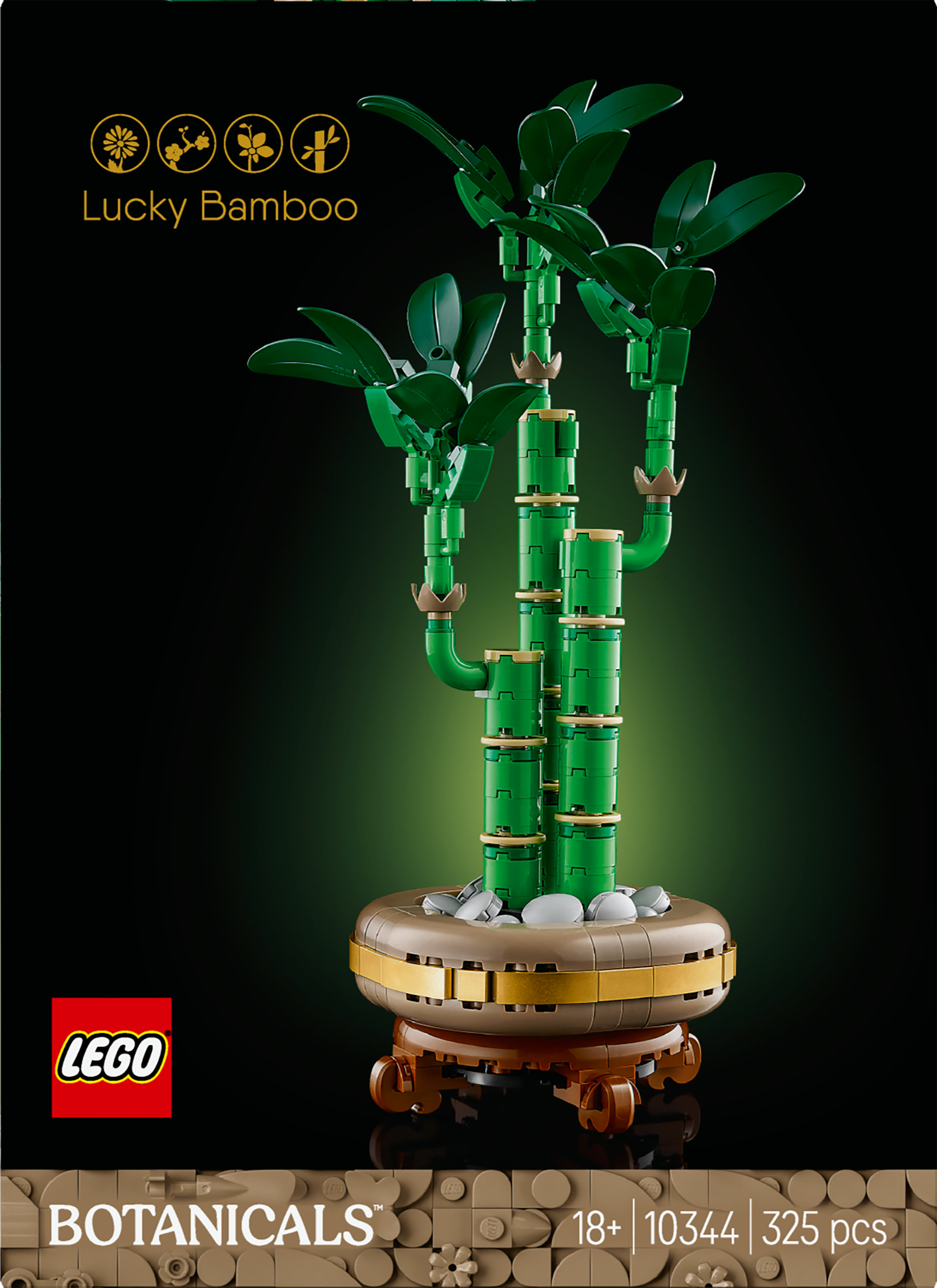 LEGO Botanicals Bamb&ugrave; del buon auspicio