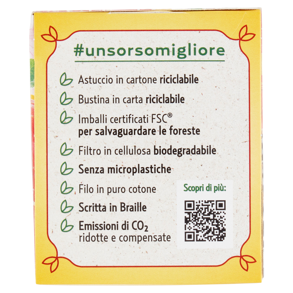 Pompadour Infuso Frutti Misti bustine 20 x 3 g