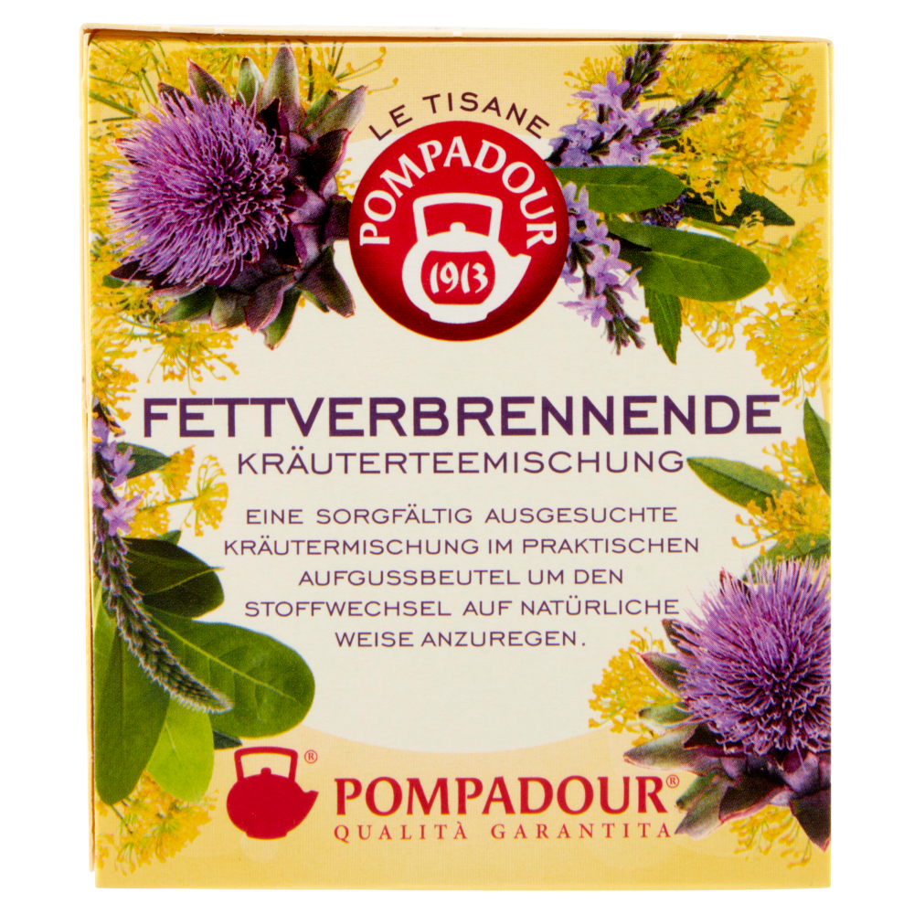 Pompadour Le Tisane Plus Brucia Grassi con Matè* e Carciofo 18 x 2,2 g