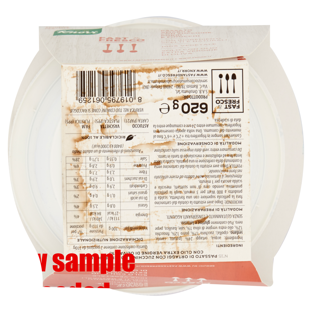 Fast & Fresco Pausa benessere N°. 15 Passato Amabile con Zucchine, Porri e Finocchi 620 g