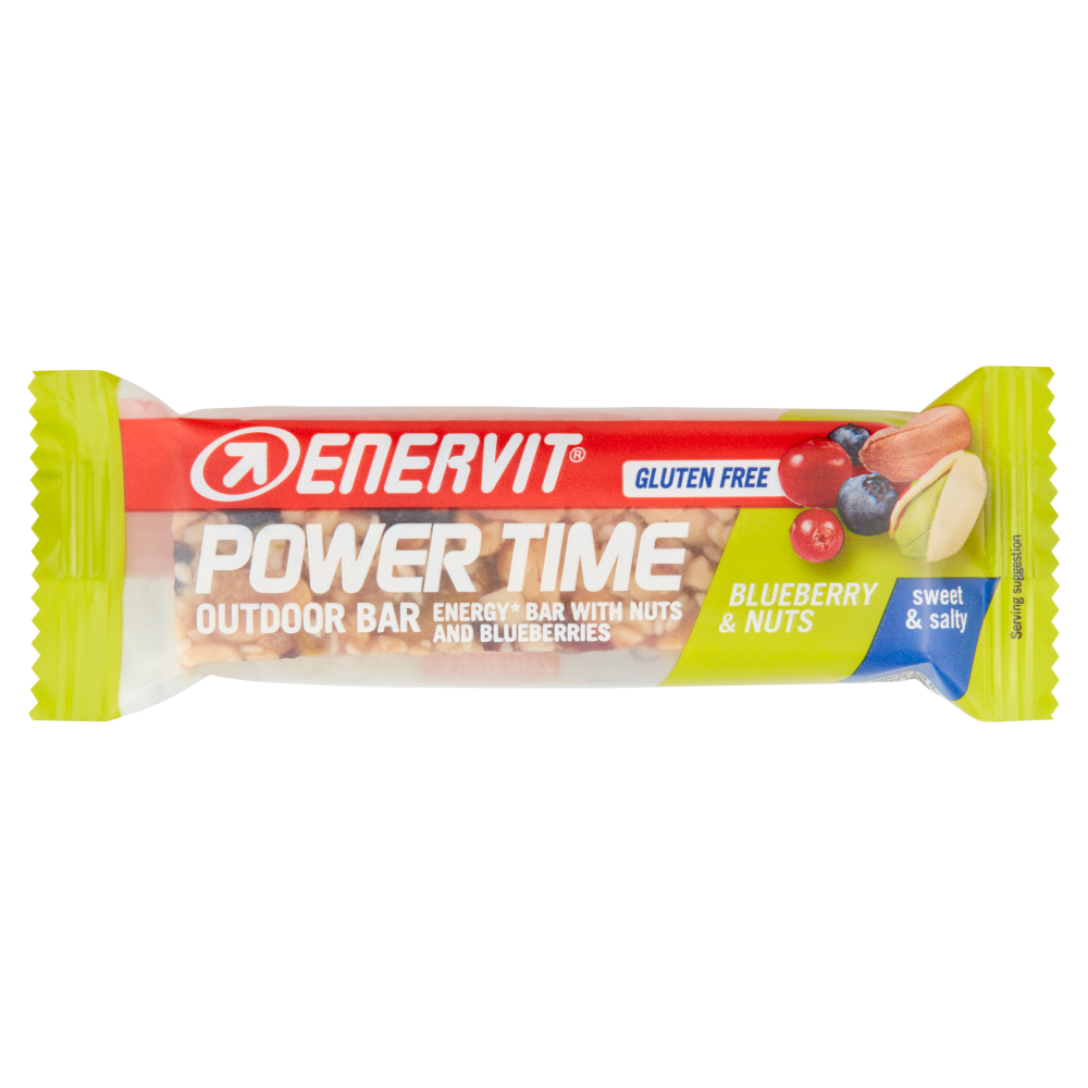Enervit Power Time Outdoor Bar Blueberry & Nuts 30 g