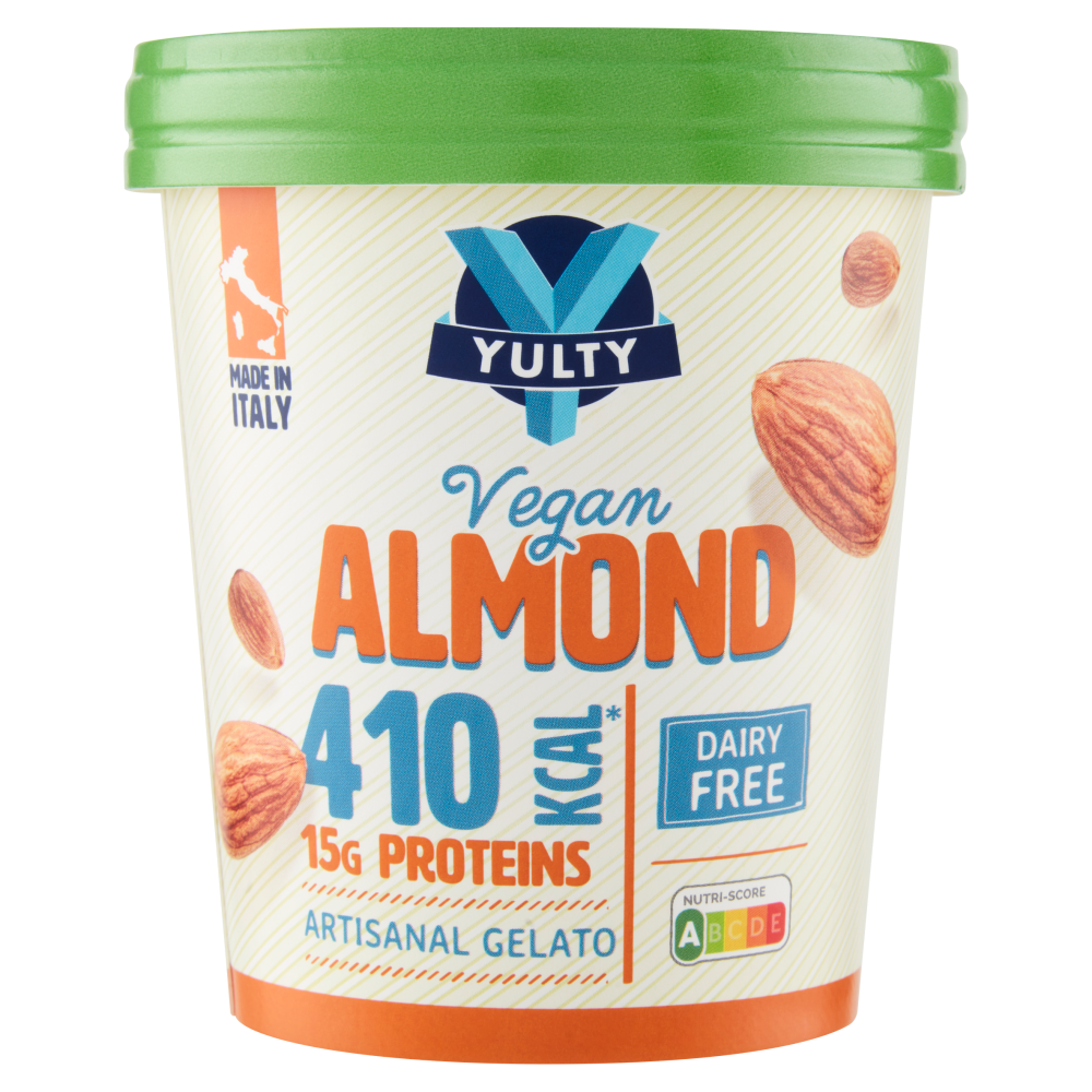 Yulty Vegan Almond Artisanal Gelato 300 g