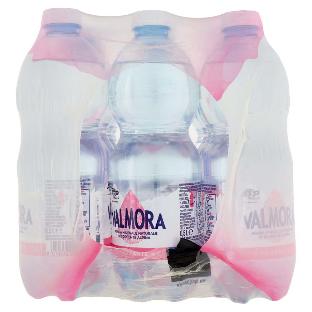 Valmora Sorgente Alpina Frizzante 12 x 0,5 L