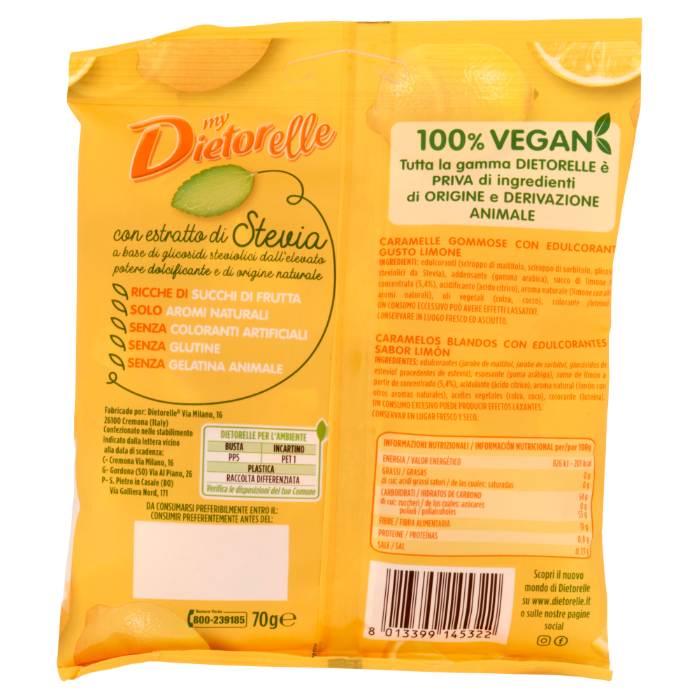 my Dietorelle Gommose Limone 70 g