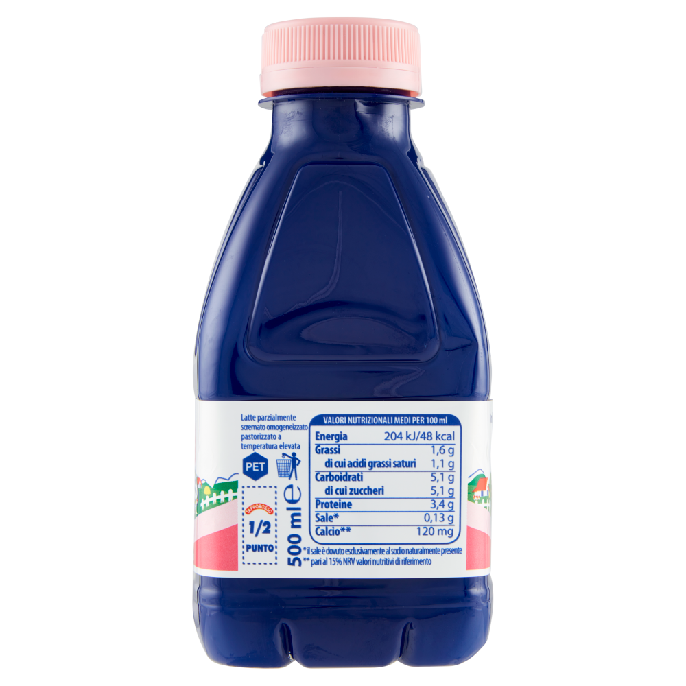 Centrale del Latte di Torino Tapporosso Parzialmente scremato 500 ml