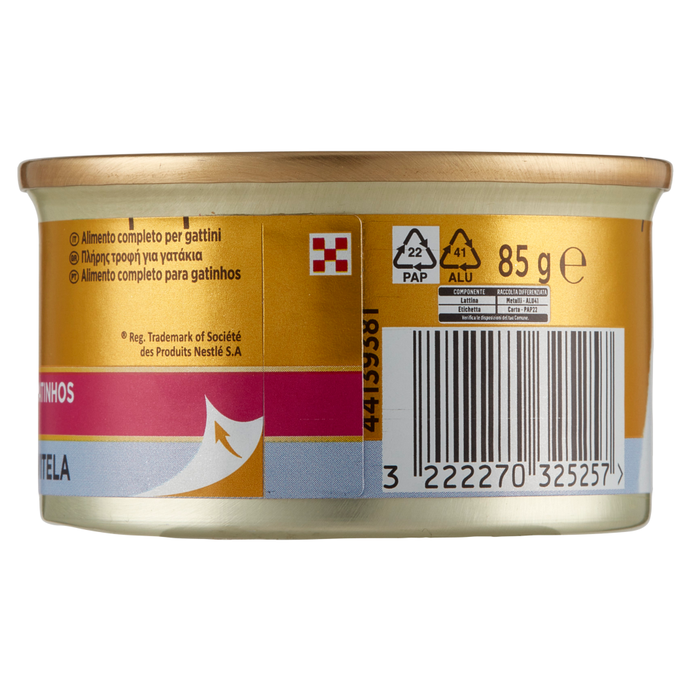PURINA GOURMET Gold per Gattini Mousse con Vitello 85 g